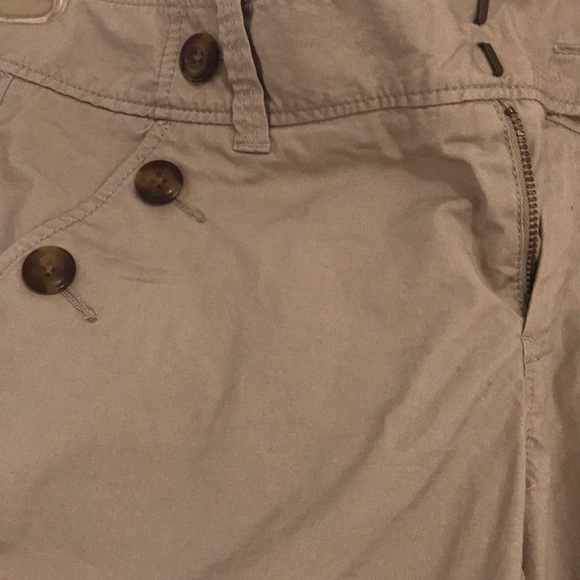 Old Navy Khaki Sailor Style Pants Size 6 - Picture 3 of 7